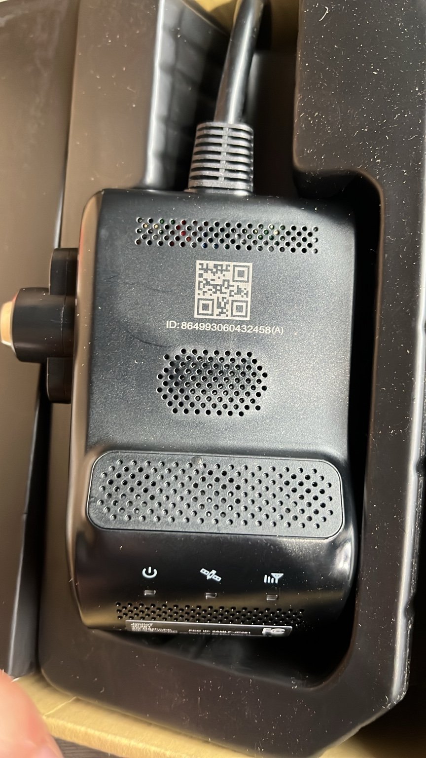 Equipo de telemática instalado